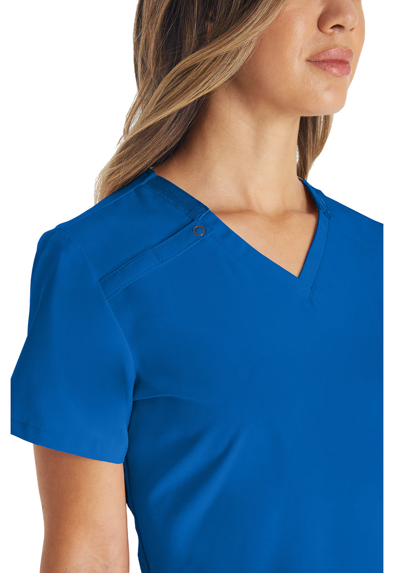 Royal - Women's V-Neck Scrub Top (View 3)