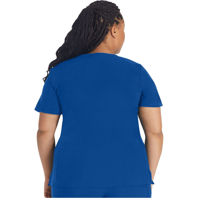 galaxy blue - Mock Wrap Top