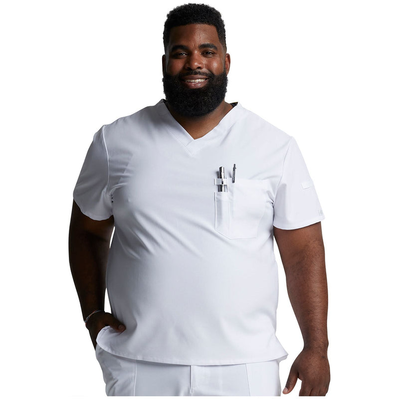 white - Men's Tuckable V-Neck Top
