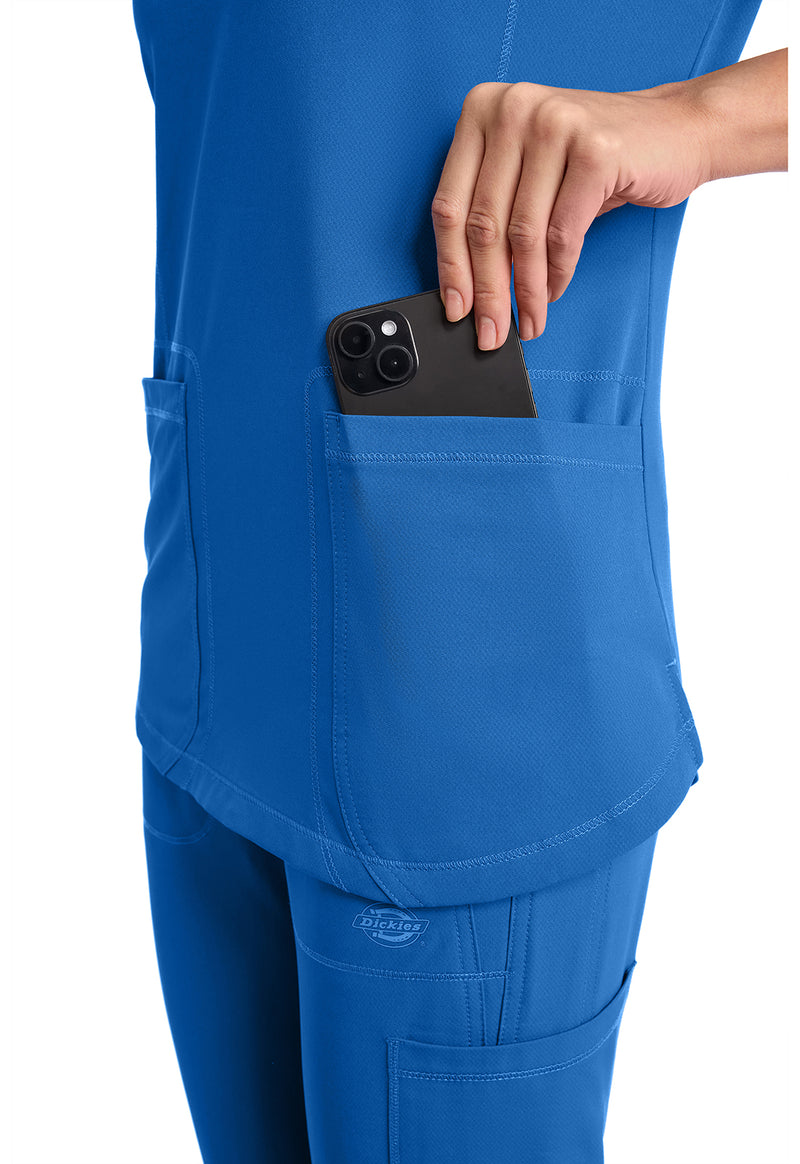 Royal - Women's V-Neck Scrub Top (View 4)