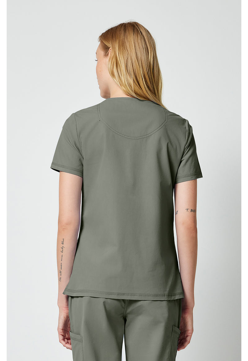 Moonstone - Dickies Forge Women Scrub Top - Back View