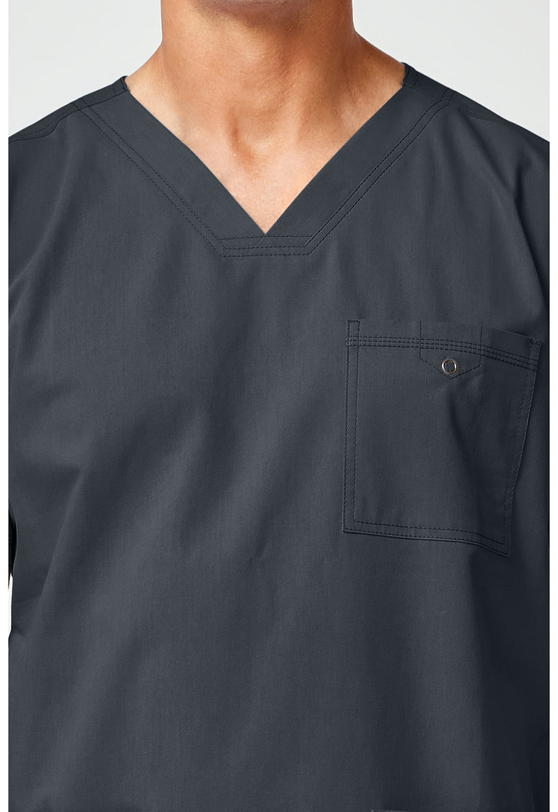 Pewter - Men's V-Neck Top (View 2)