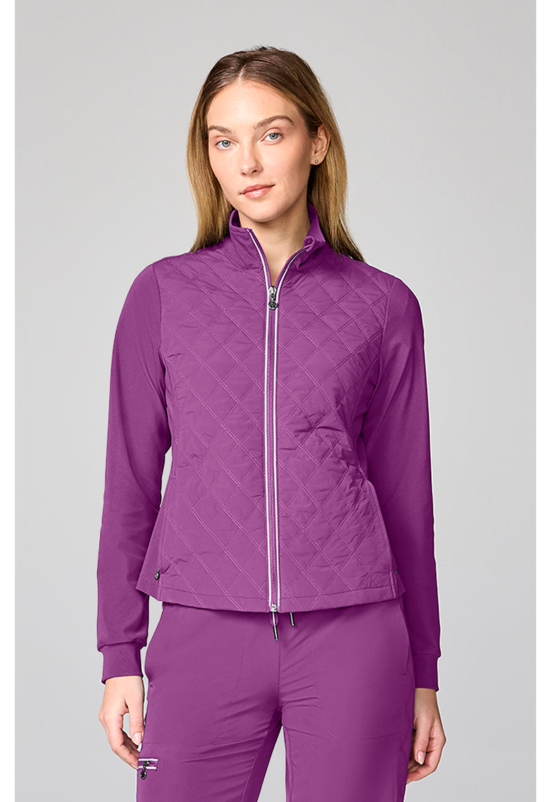 Plum Violet - Quilted Jacket
