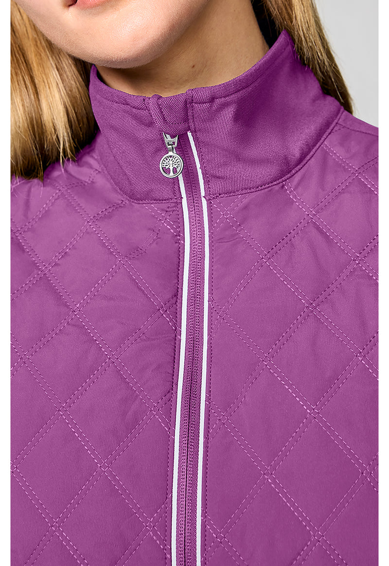 Plum Violet - Quilted Jacket (View 3)