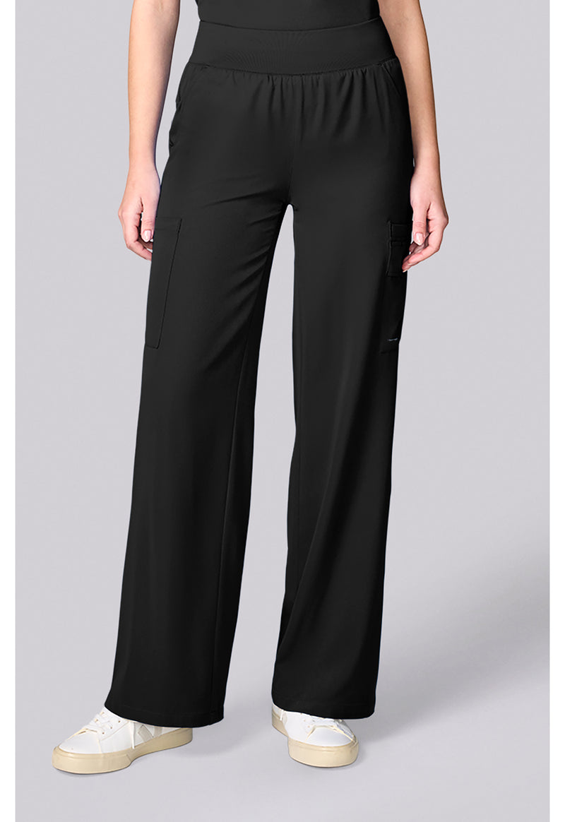 BLACK - Wide Leg Pant – Regular