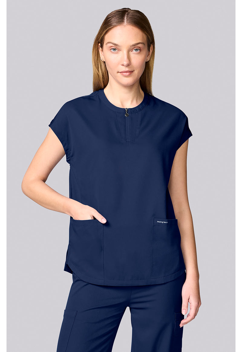 Navy - Dolman Top