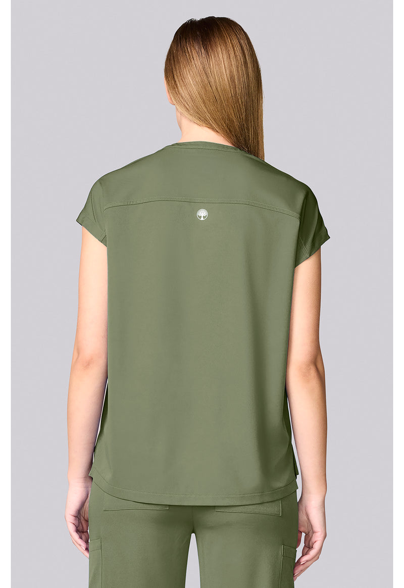 Olive - Dolman Top (Back)
