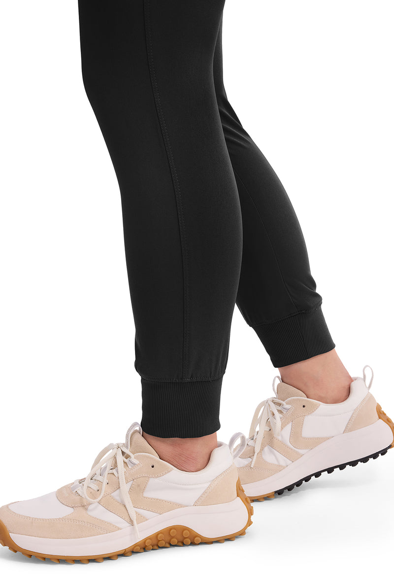 BLACK - Women's Rhea Jogger Scrub Pants – Tall (View 3)