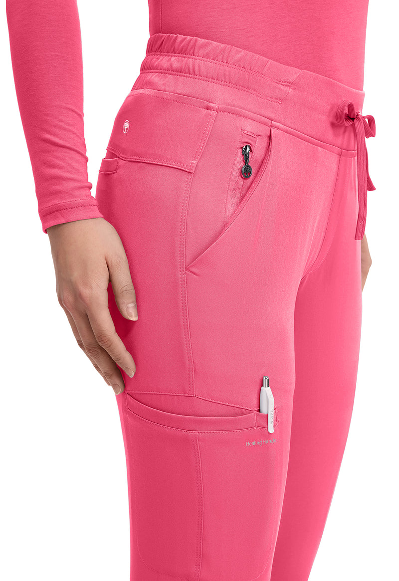 Carnation Pink - Women's Rhea Jogger Scrub Pants – Regular (View 2)