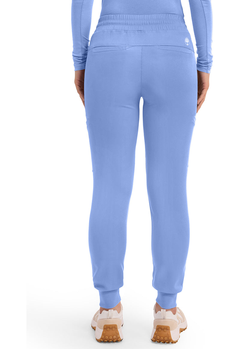 CEIL - Healing Hands Works Women Scrub Pants - Back View