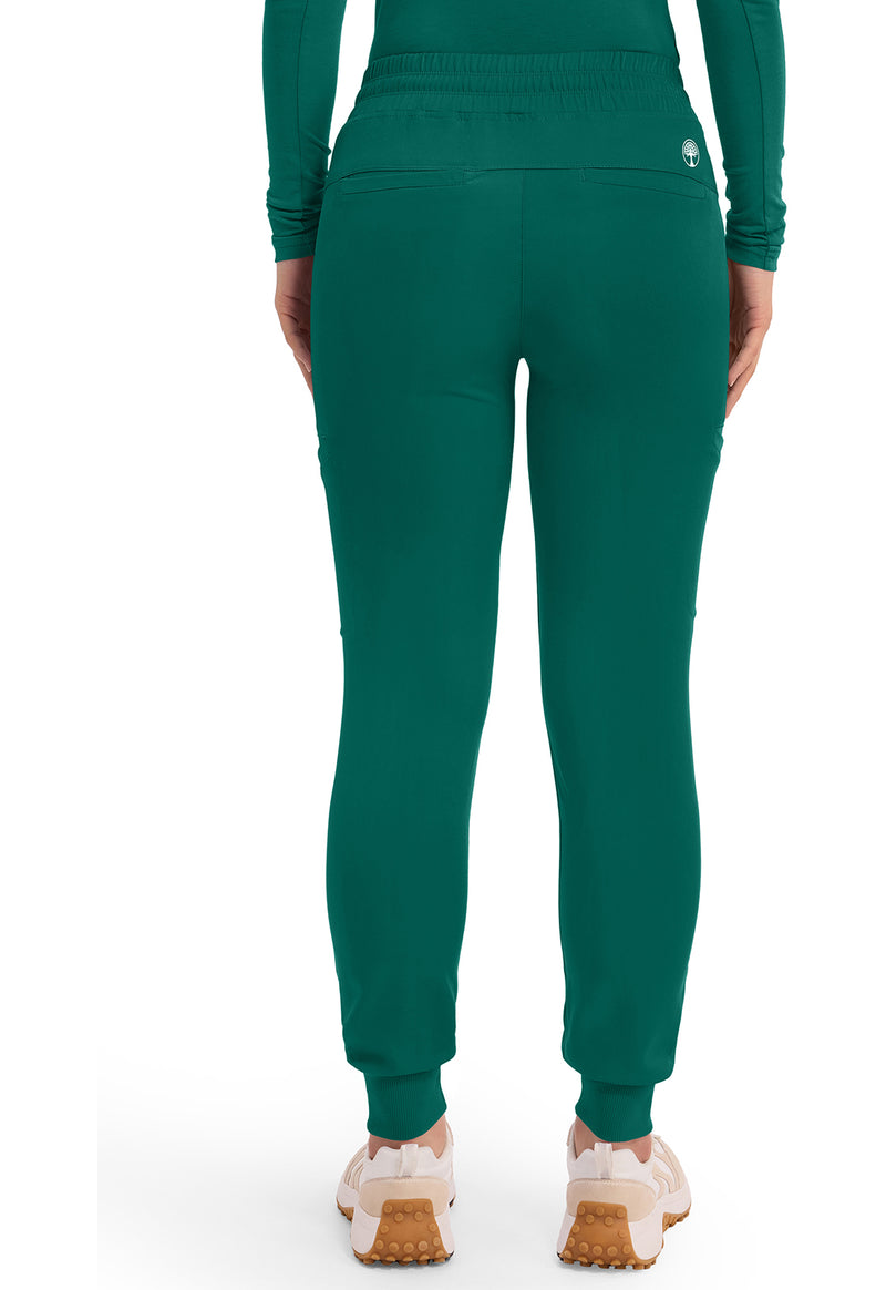 Hunter - Healing Hands Works Women Scrub Pants - Back View
