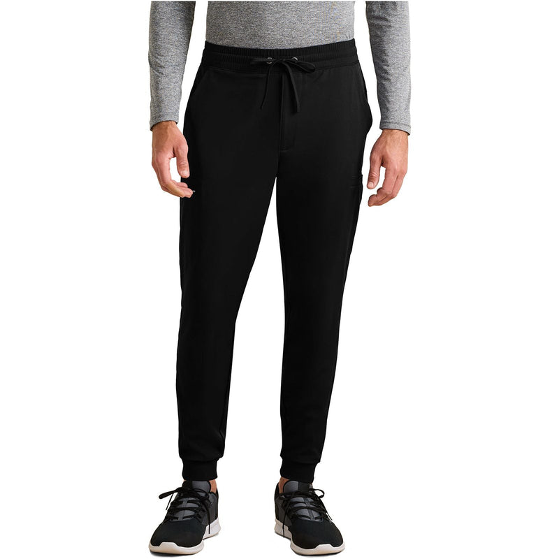 black - Rafael Men's Mid Rise Zip Fly Jogger