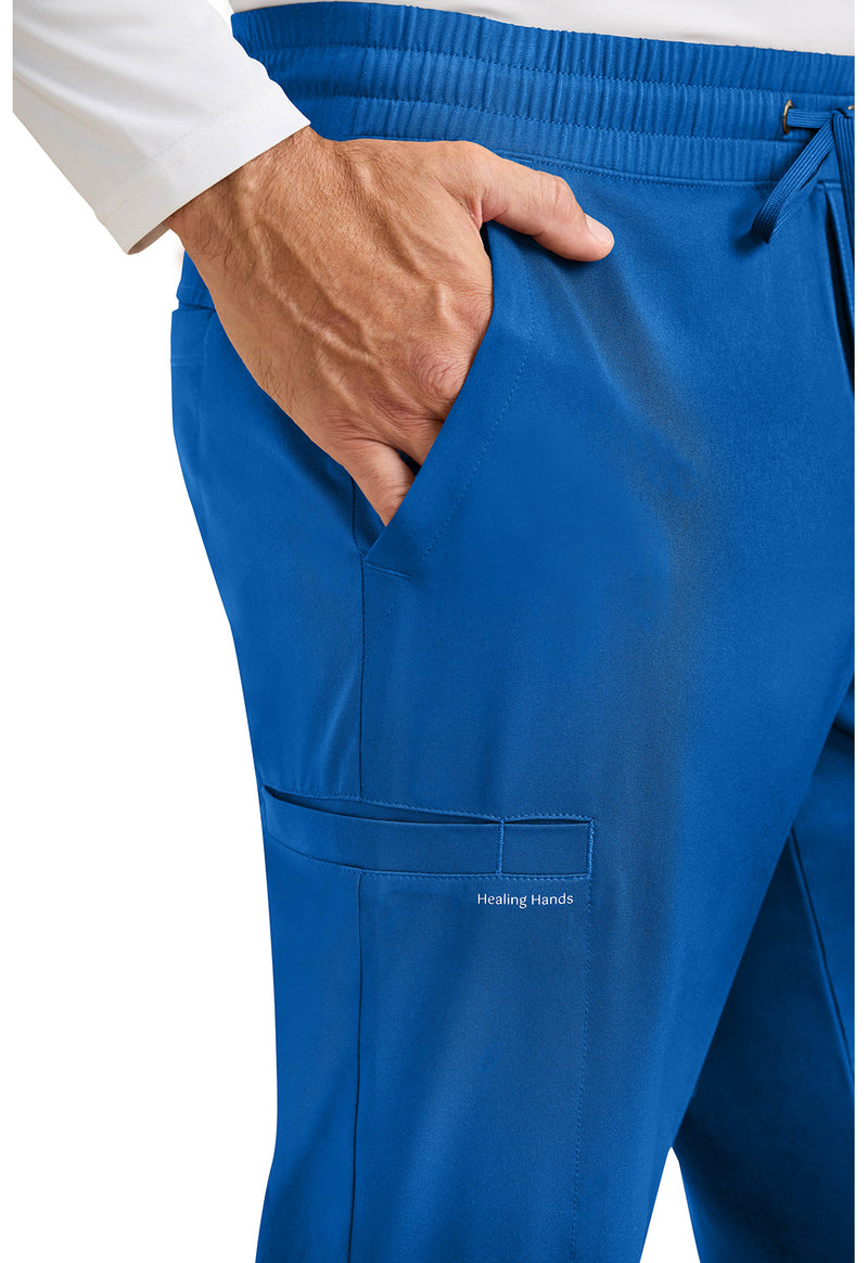 royal - Rafael Men's Mid Rise Zip Fly Jogger (View 2)