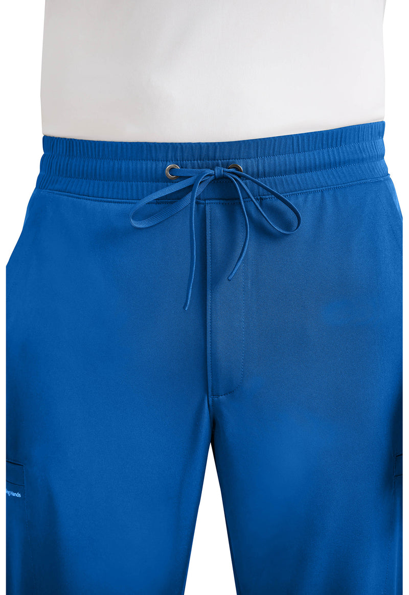royal - Rafael Men's Mid Rise Zip Fly Jogger (View 4)