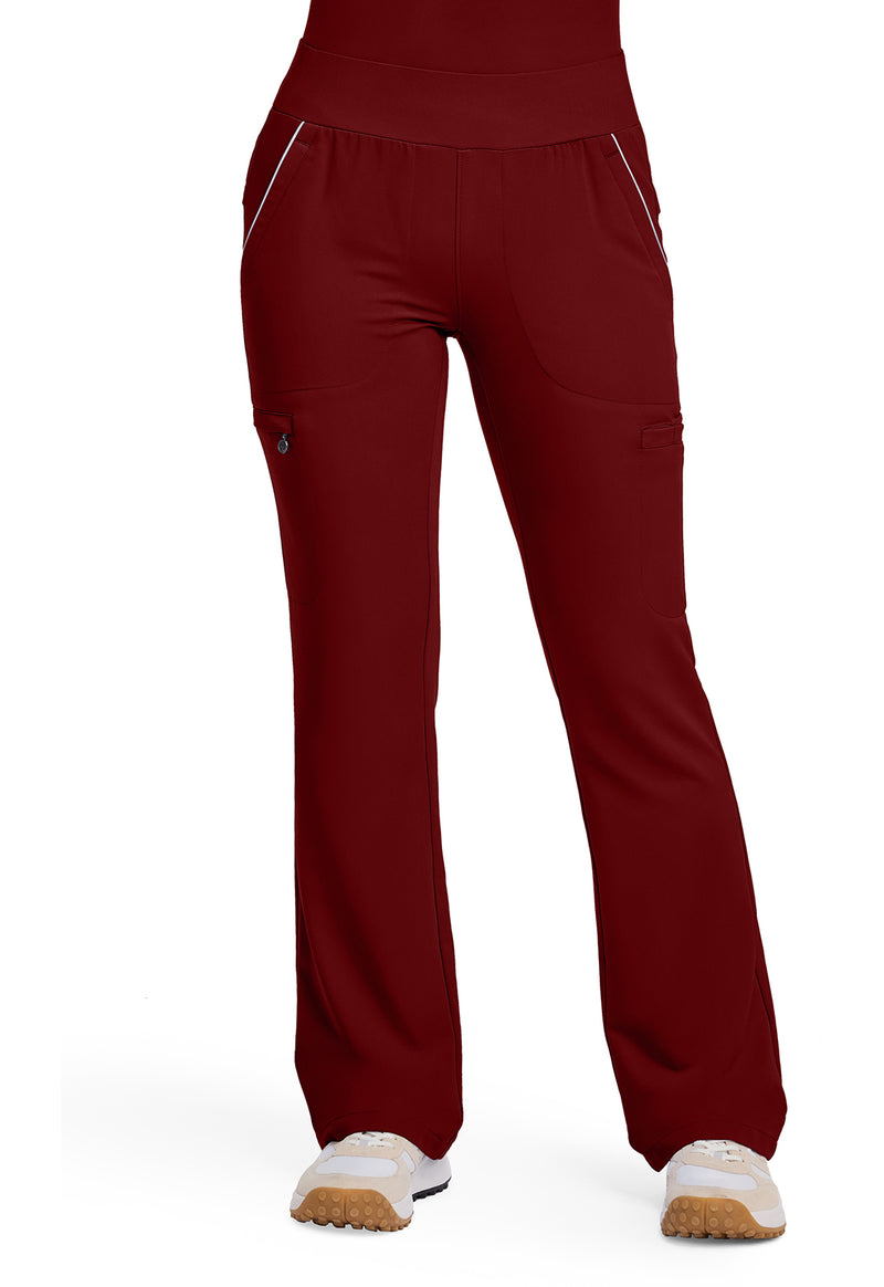 Garnet Red - High Waist Pant – Petite