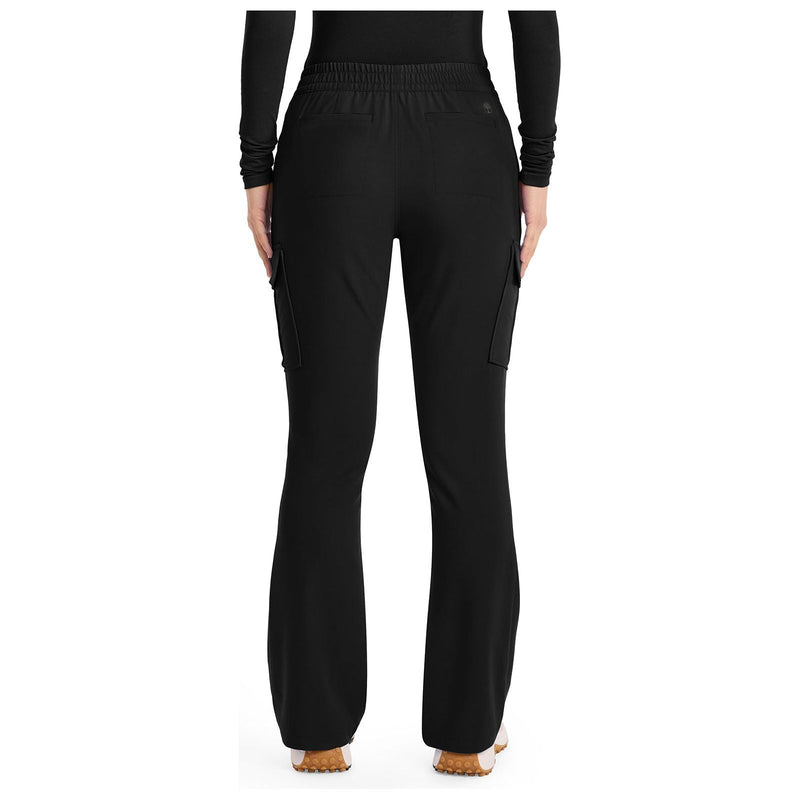 black - Women's 6-Pocket Straight Leg Pant