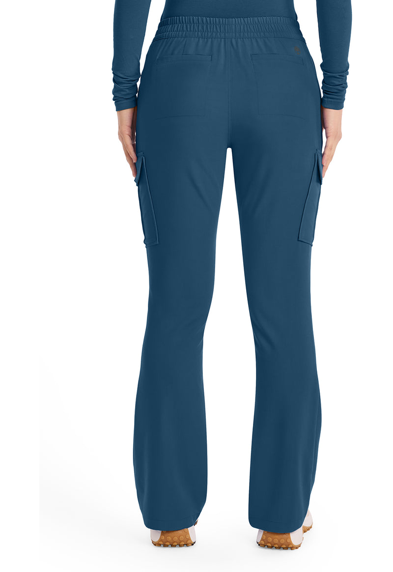 Caribbean - Healing Hands Quest Women Scrub Pants - Back View