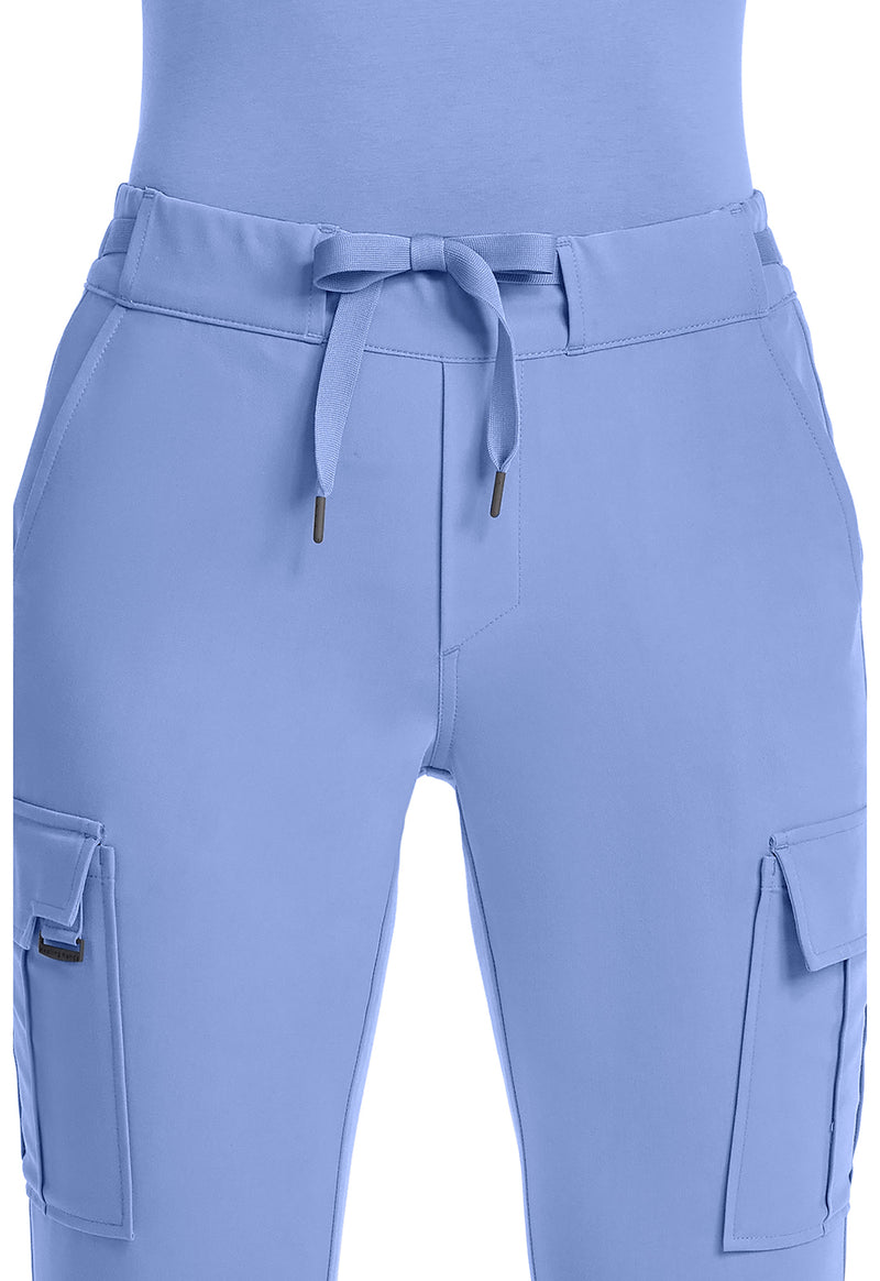 CEIL - Women's 6-Pocket Flare Leg Scrub Pants (View 2)