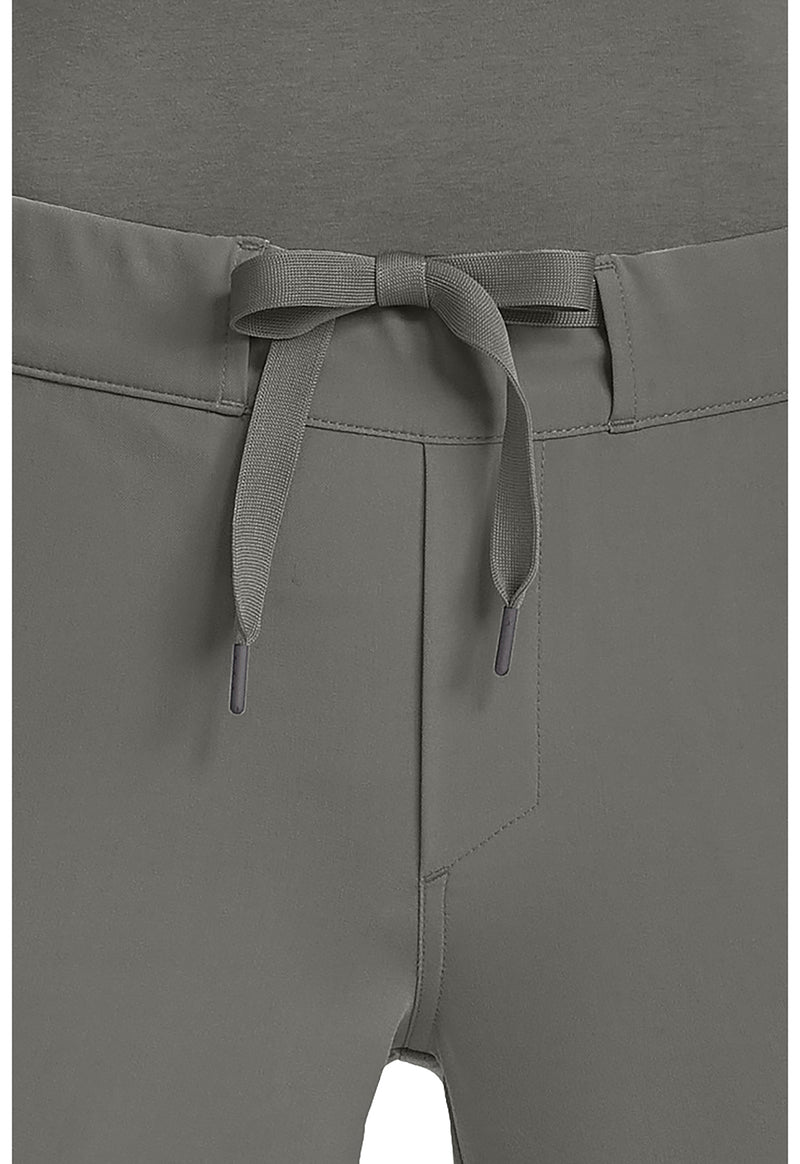 Pewter - Women's 6-Pocket Flare Leg Scrub Pants (View 2)