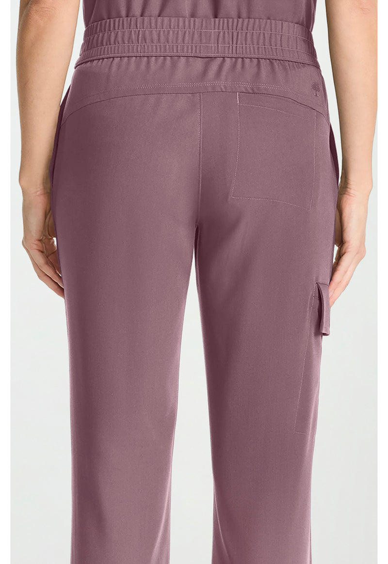 Elderberry - Women's Mid Rise Drawstring Straight Leg – Petite (View 3)