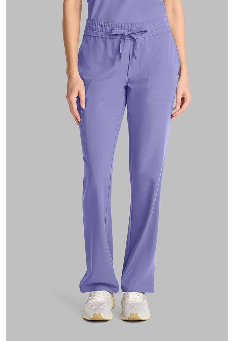 Persian Violet - Healing Hands Quest Women Scrub Pants - Front View