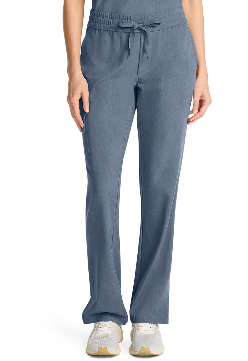 Twilight Blue - Healing Hands Quest Women Scrub Pants - Front View