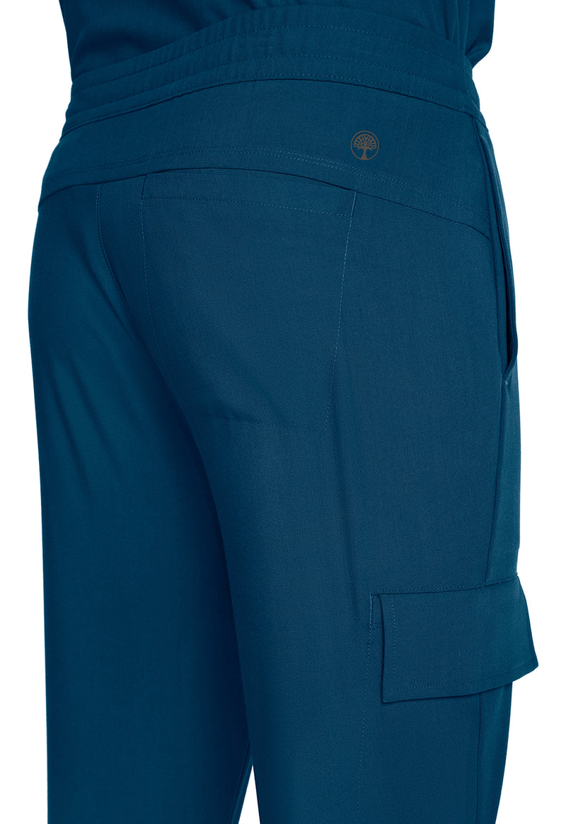 Caribbean - Men's Zip Fly Drawstring Scrub Pants (View 3)