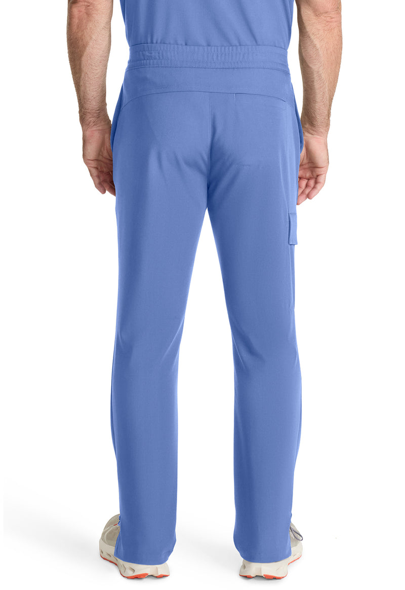 CEIL - Healing Hands Quest Men Scrub Pants - Back View