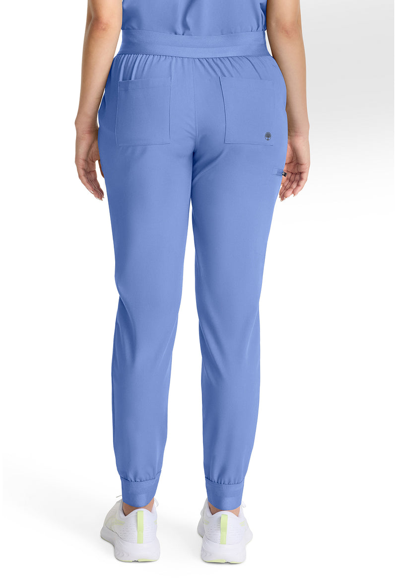 CEIL - Healing Hands Quest Women Scrub Pants - Back View