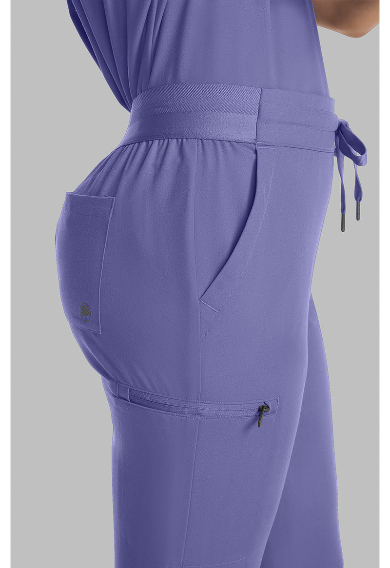 Persian Violet - Women's Mid Rise Jogger (View 3)