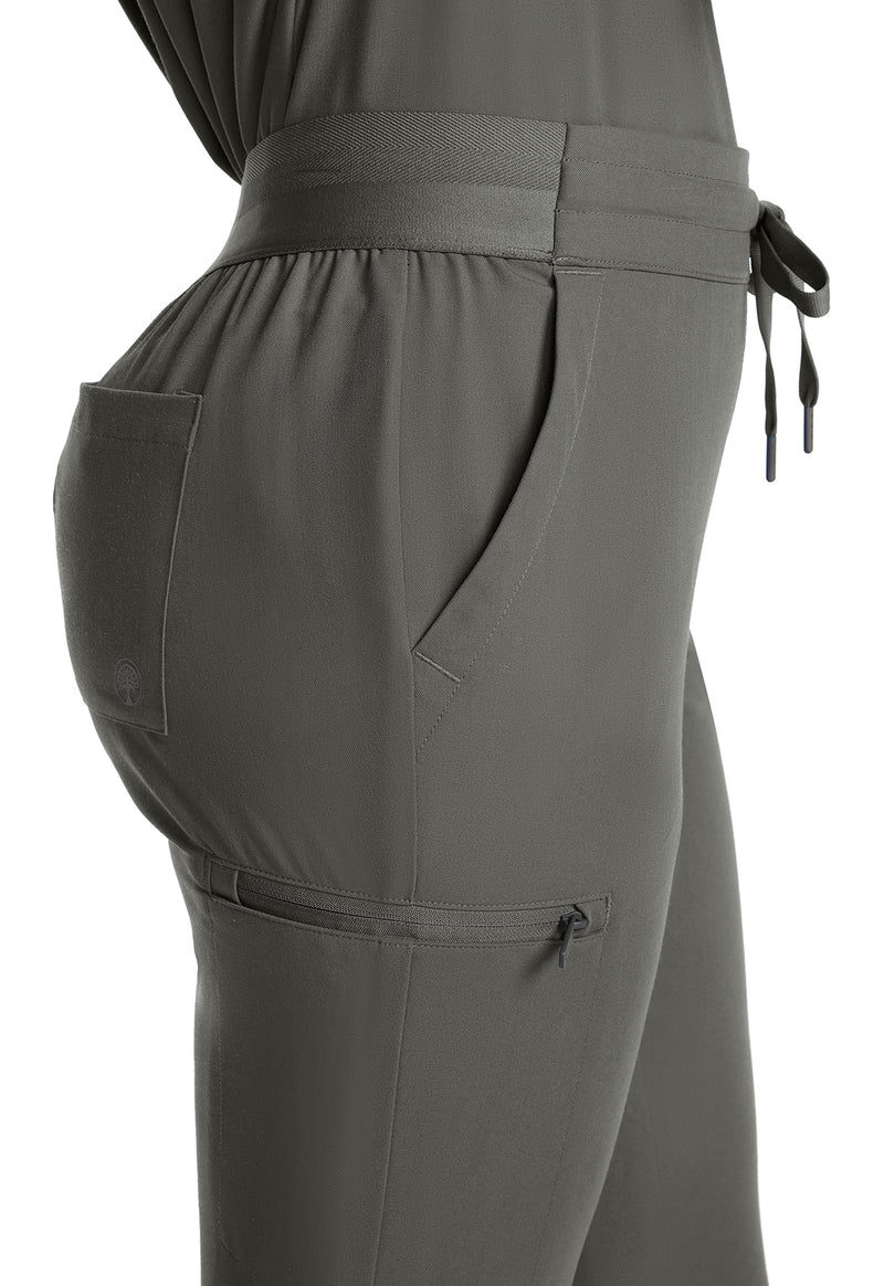 Pewter - Women's Mid Rise Jogger (View 4)