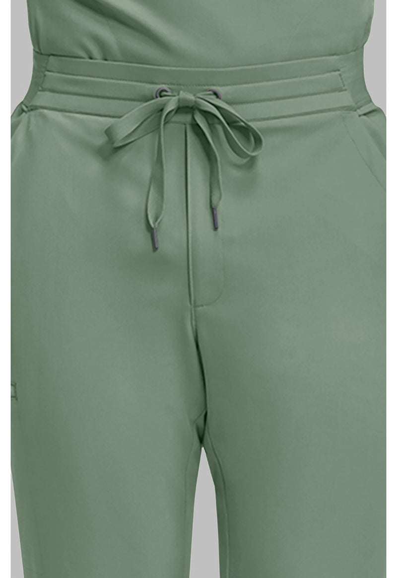 Acadia Green - Men's 5-Pocket Jogger Scrub Pants (View 2)