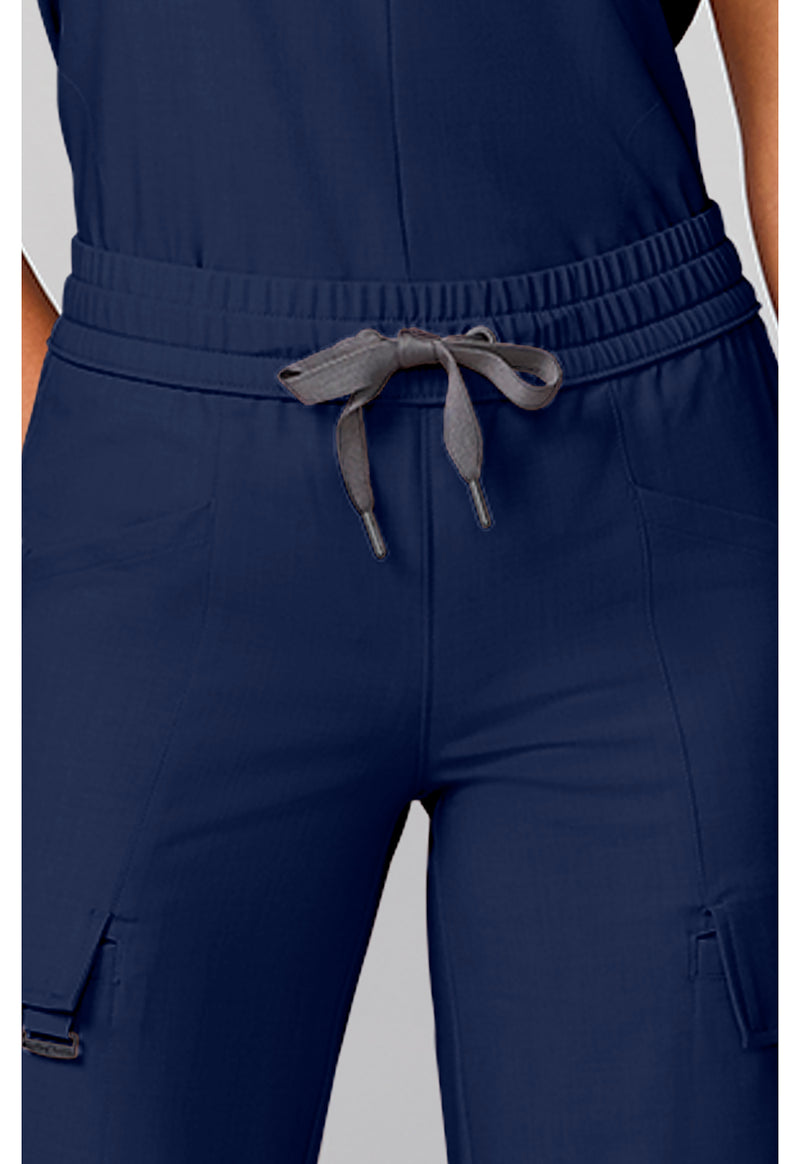 Navy - Drawstring Pants – Tall (View 2)