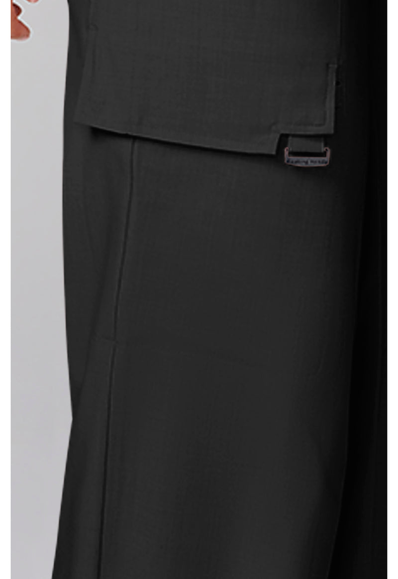 Black - Drawstring Pants – Regular (View 3)
