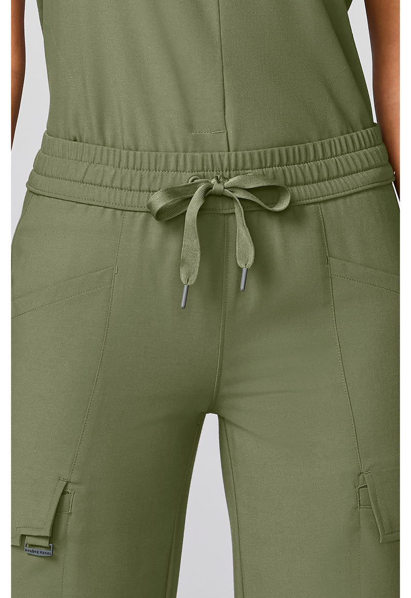 Olive - Drawstring Pants – Regular (View 2)