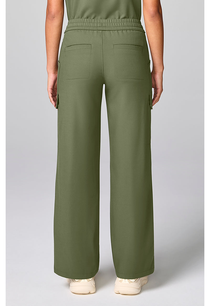Olive - Drawstring Pants – Regular (Back)