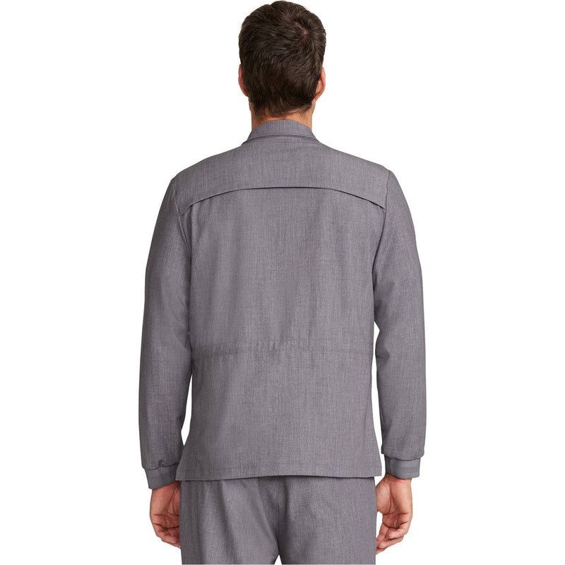 heather ash - Men's Zip Front Utility Jacket