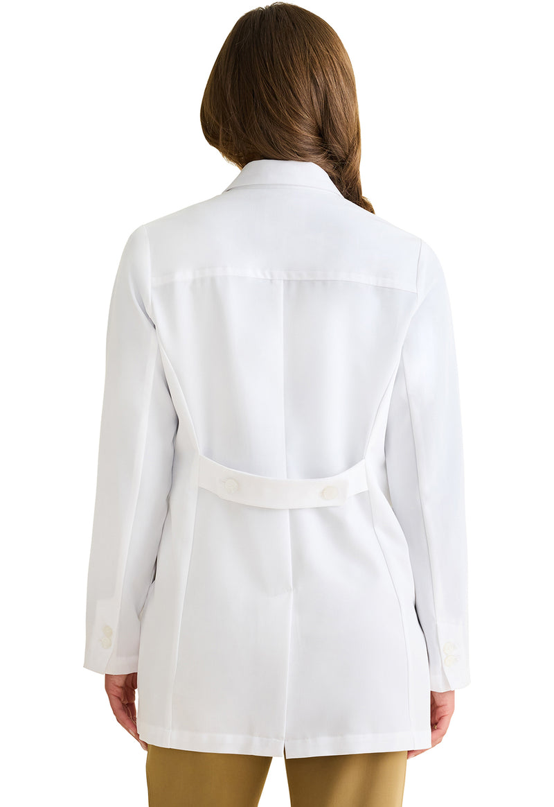 white - Fable 31" Lab Coat (Back)