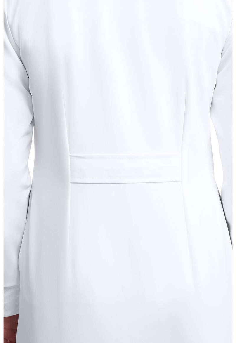 white - Womens 6-Pocket Dental Lab Coat (View 2)