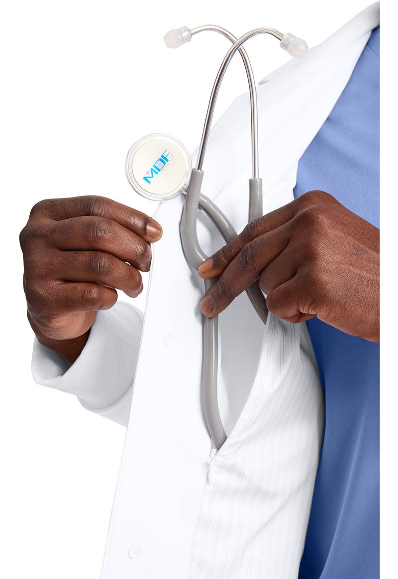 white - Men's 6-Pocket Dental Lab Coat (View 4)
