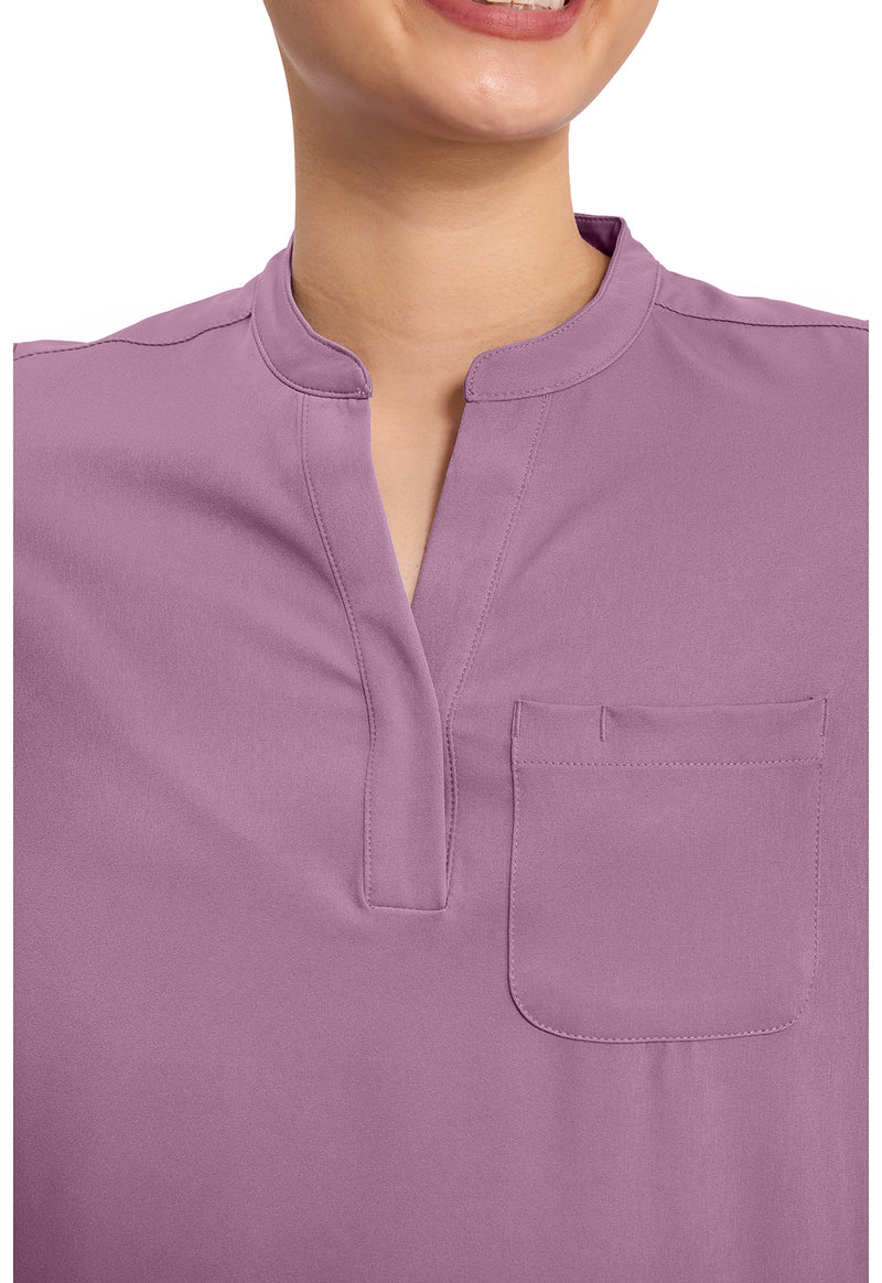 Meta Mauve - Women's Macy Scrub Top (View 2)