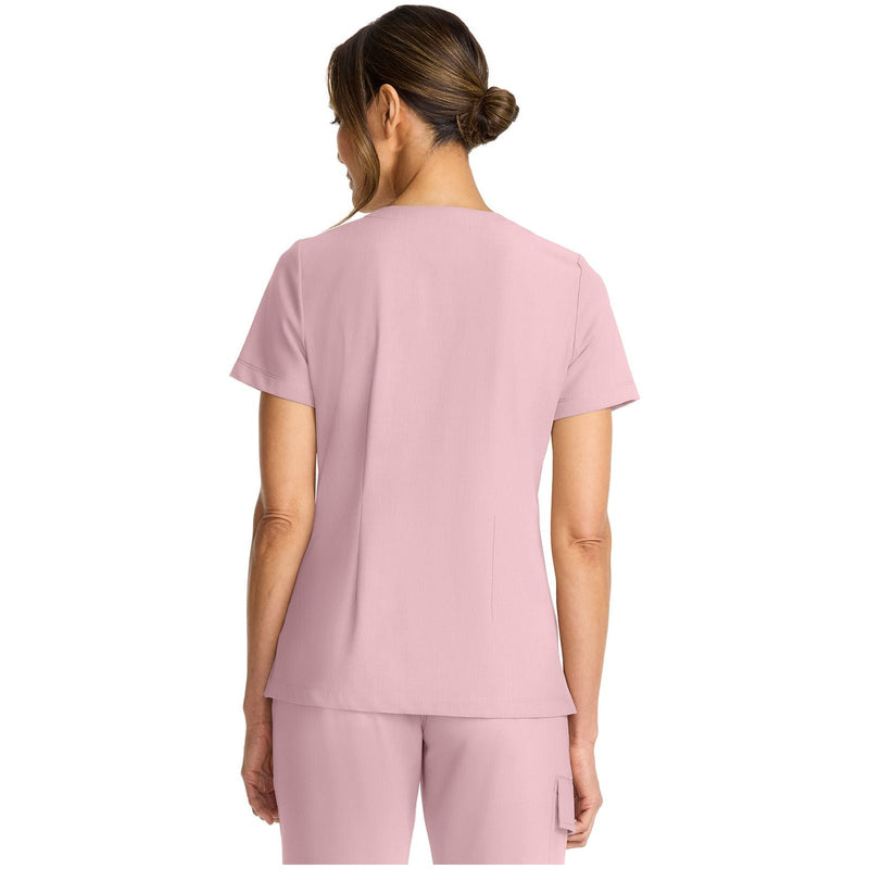pink pearl - Women's Tuck-in V-Neck Top