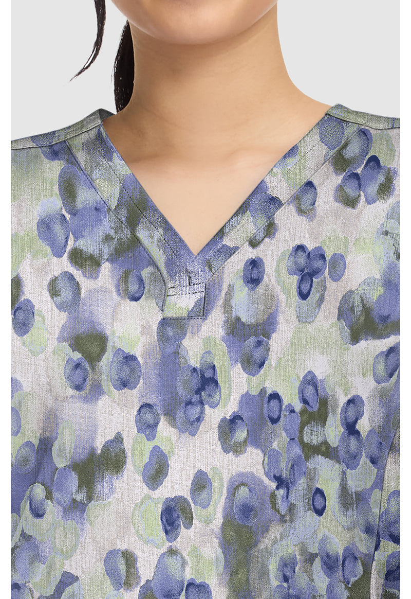 DAPPLED DOTS - Briana Print Top (View 3)
