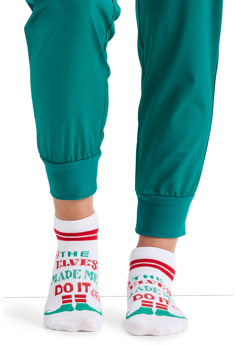 Elves Fun - 4-3 Pair packs of Ankle Socks