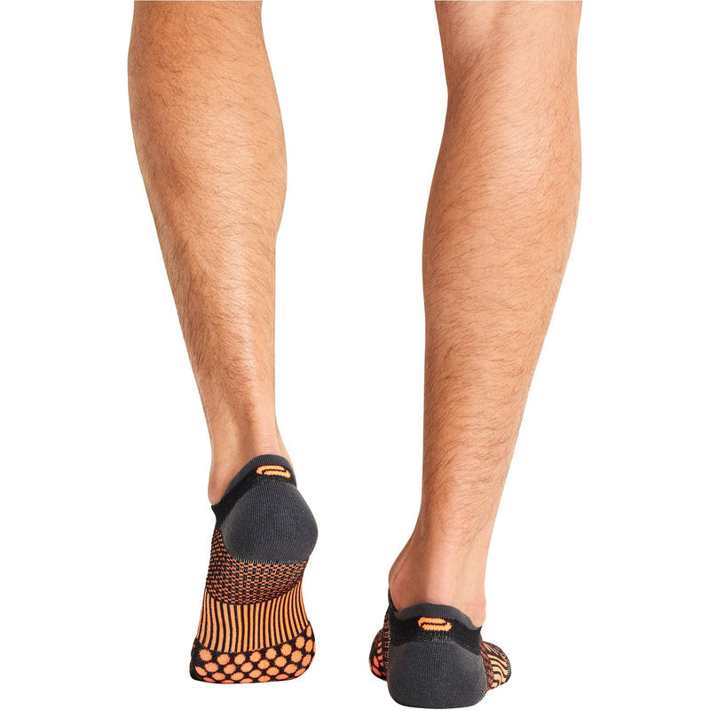 black/vivid orange - Athletic Ankle Socks