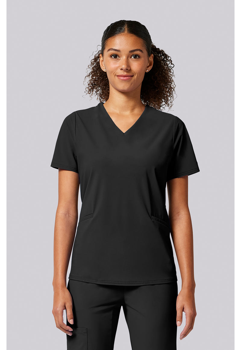 Black - Built in Sport Bra Top