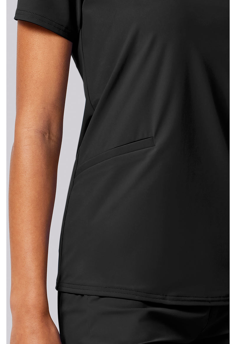 Black - Built in Sport Bra Top (View 3)