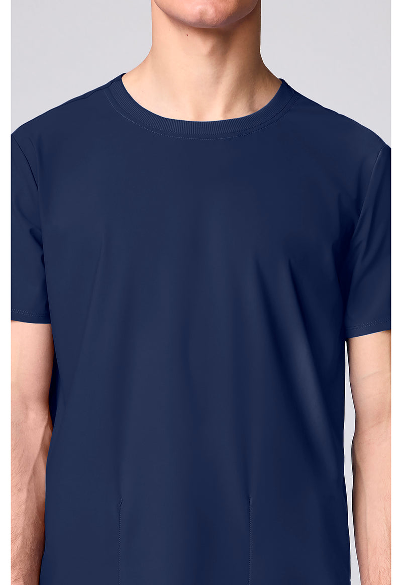 Navy - Men's Crew Neck Top (View 2)