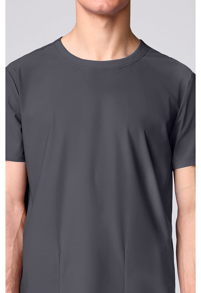 Pewter - Men's Crew Neck Top (View 2)