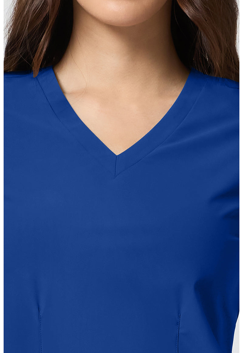 Royal - Women's V-Neck Scrub Top (View 2)